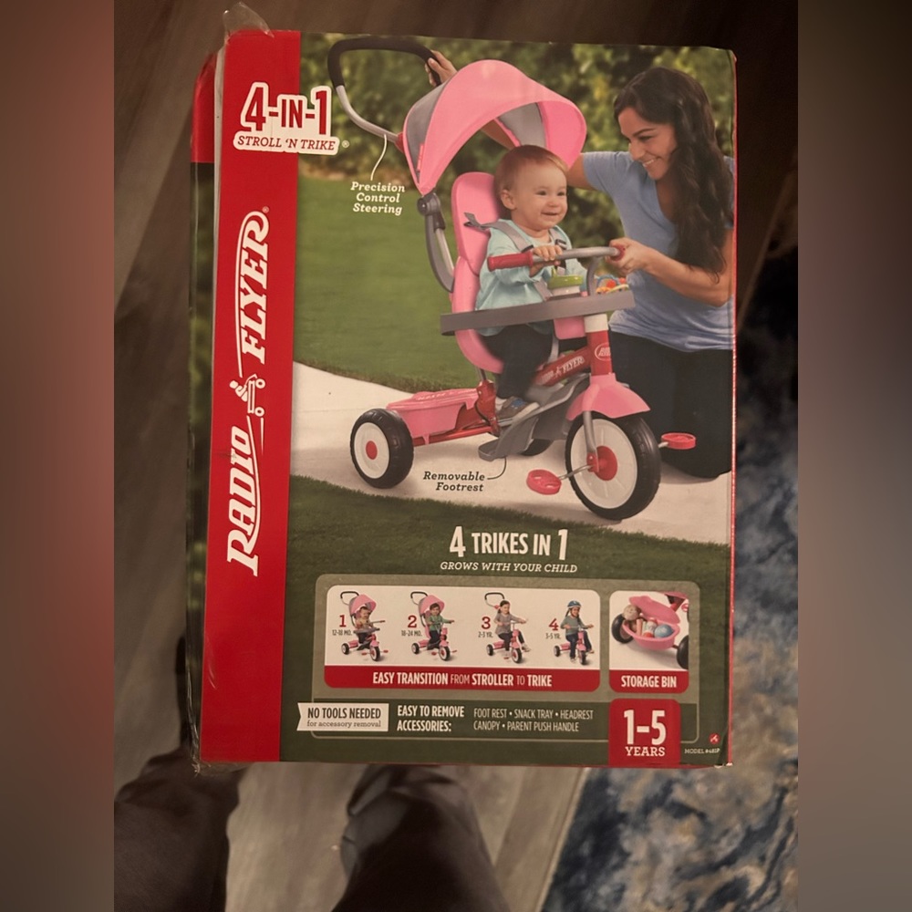 radio flyer 4 in 1 stroll n’ trike